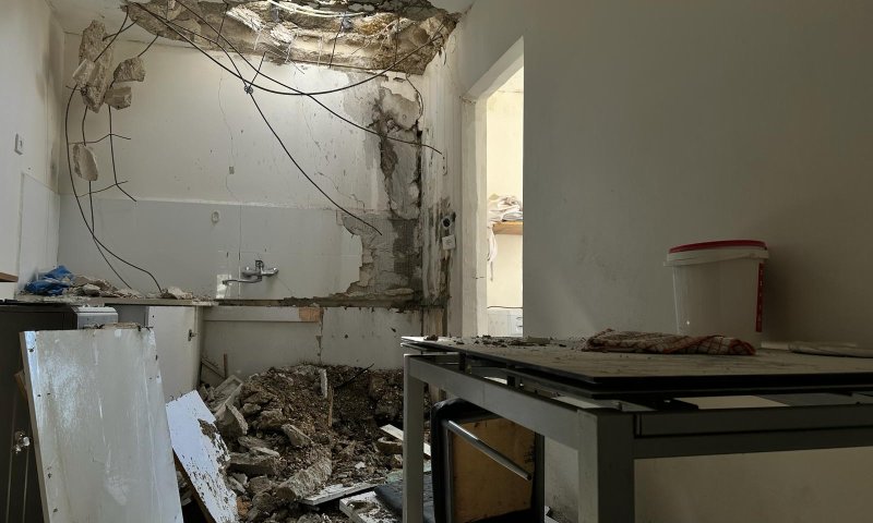 מטח כבד בצפון, פגיעה ישירה בקריית שמונה