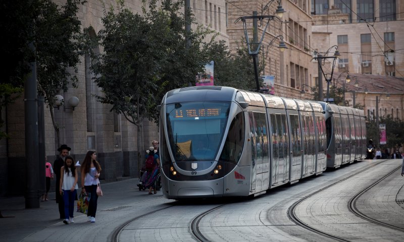 חוץ מההשבתה הגדולה: תקלה ברכבת הקלה בירושלים