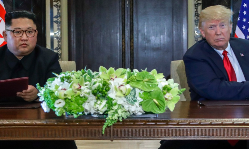 דיווח: טראמפ מתוסכל מהשיחות עם צפון קוריאה