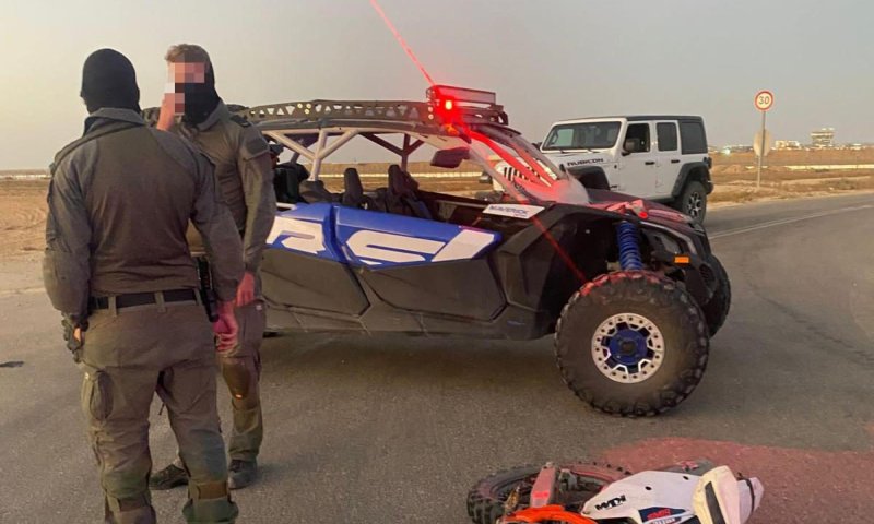 ארבו לחשוד שגידל סמים ופתחו אחריו במרדף. צפו