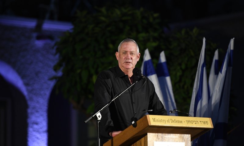 שר הביטחון גנץ: זה היעד המשותף שלי ושל הרמטכ"ל