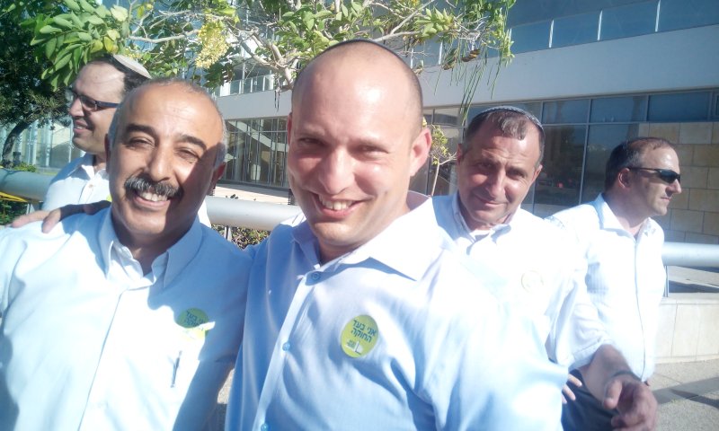 עשרות חברי מרכז הבית היהודי נגד פיצול מתקומה