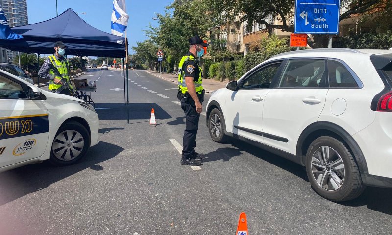 8,000 דו"חות חולקו, 2 חולי קורונה נתפסו באיילון