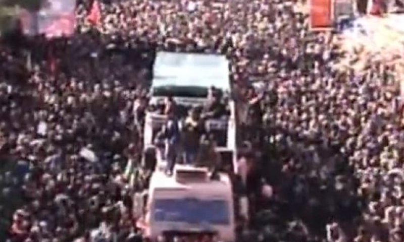 נמחצו למוות: 35 הרוגים בהלוויית סולמאני באיראן