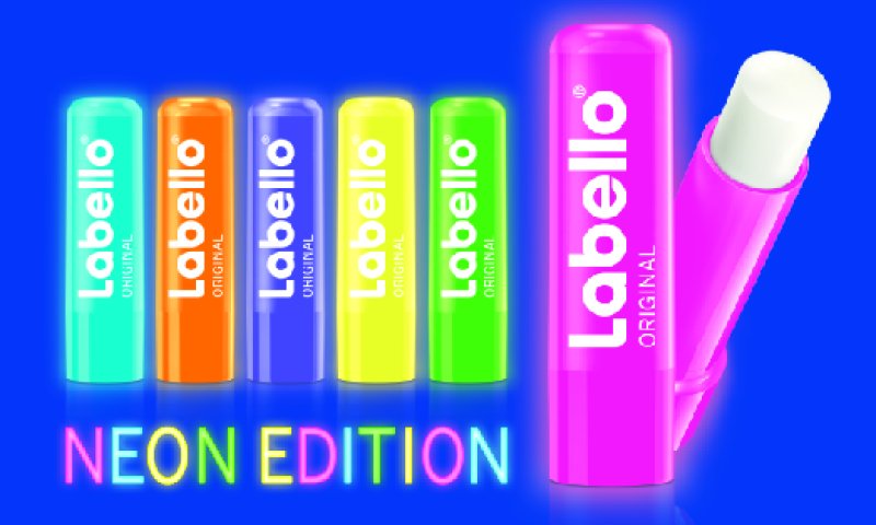 לאבלו &ndash; שפתון מגן ומעניק לחות &ndash; בצבעי ניאון