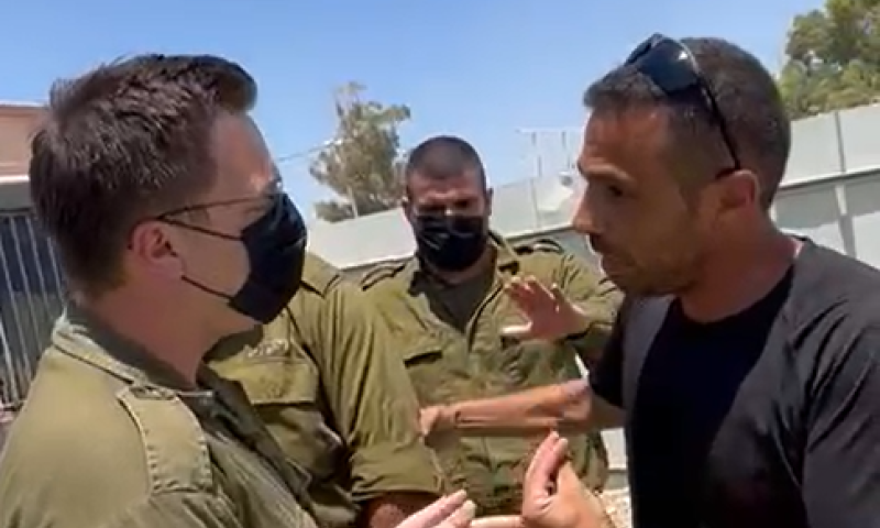 נציגי צה"ל הודו: 'הגעת השוטרים רעולי פנים- טעות'