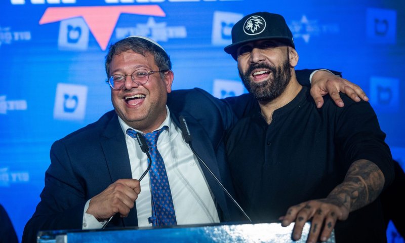 הלילה הגדול של איתמר בן גביר ו'עוצמה' בתמונות. צפו