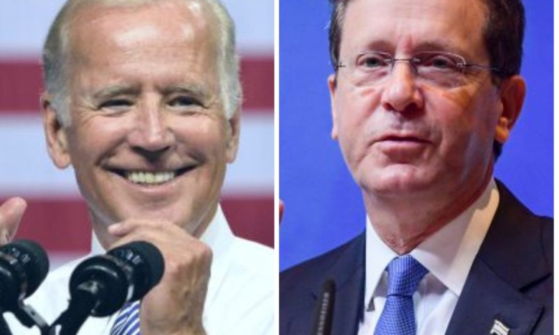 'ידיד אמת': הרצוג יעניק את העיטור הגבוה ביותר לביידן