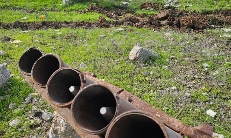 בבית חאנון אותר משגר רקטות מוכן לשיגור