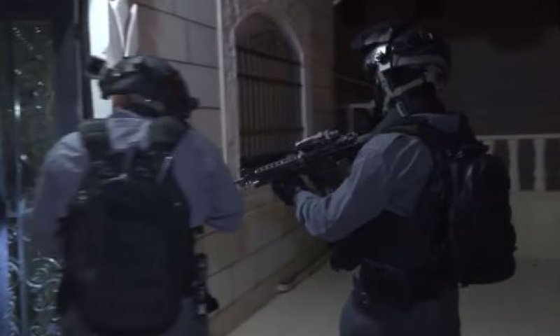 צפו: מעצר של 32 חשודים בגניבת מים בהר חברון