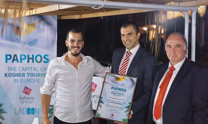 פאפוס הוכרזה כבירת התיירות הכשרה של אירופה