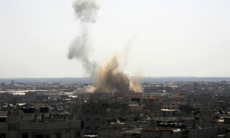 נמשך ירי הטילים; צה"ל תוקף ברצועה