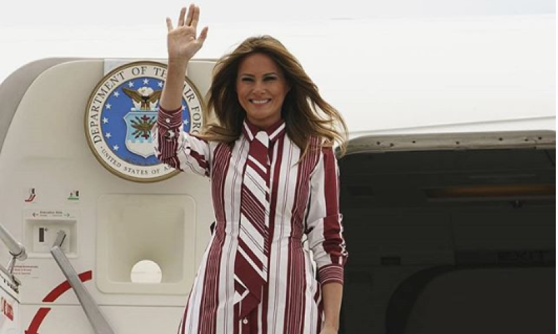 מאושרת מתמיד: מלניה מסמנת הישג חדש