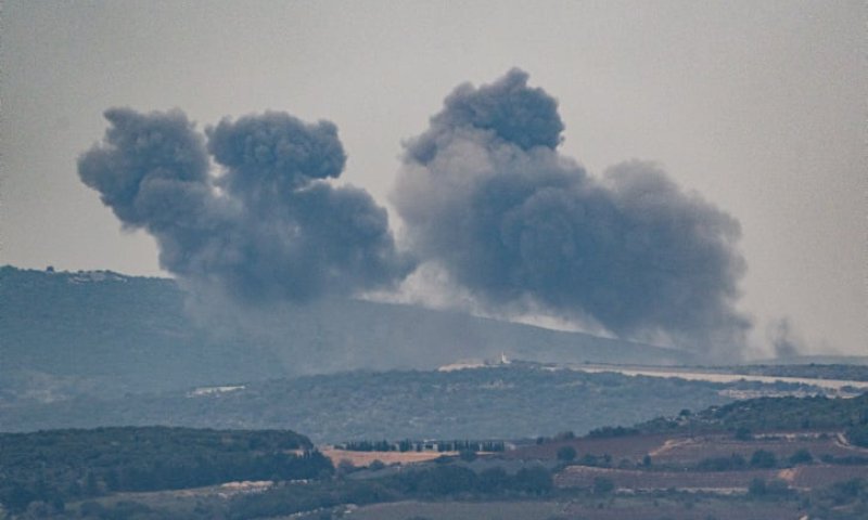 תוך דקות: צה"ל תקף את המשגר שירה מלבנון | צפו