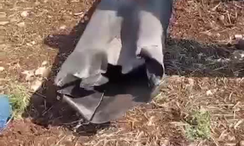 תיעוד דרמטי: רקטה התפוצצה מטרים ספורים מרכב חונה