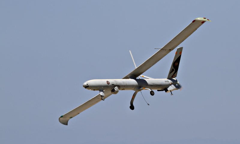 ההתראות ביקנעם &ndash; שווא: צפו בהפלת הכטב"מ בגליל העליון