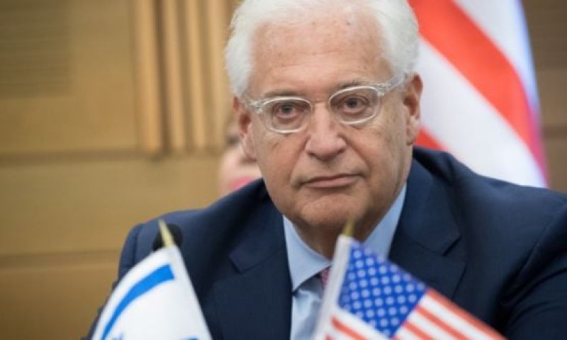 שגריר ארה"ב חושף: נקבע תאריך להצגת תכנית השלום