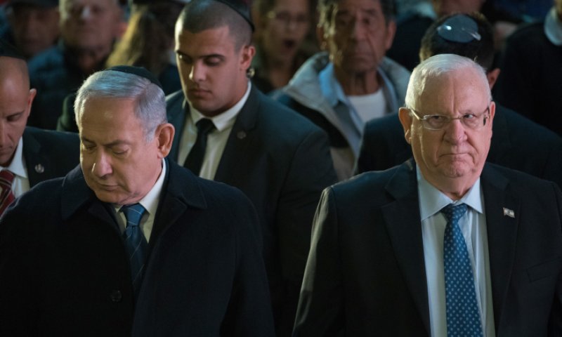 ריבלין ביקש לא לשבת ליד נתניהו