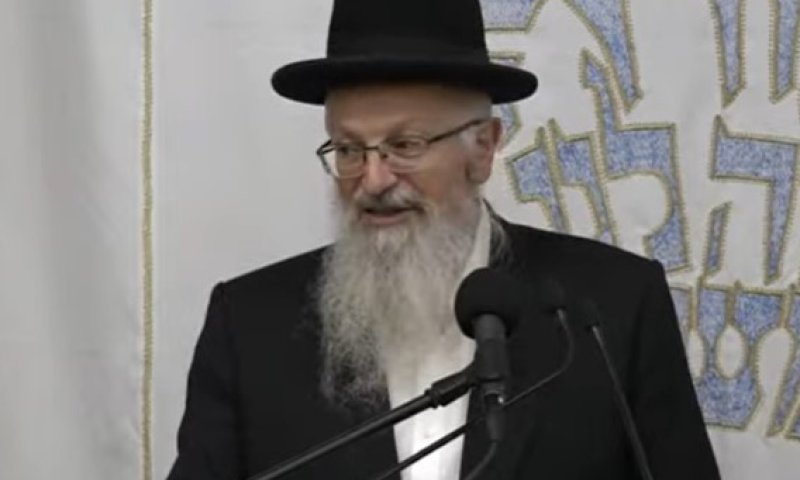 צפו: שיעורו השבועי של הרב שמואל אליהו