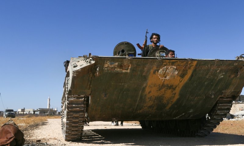 התקדמות נוספת: המורדים בסוריה השתלטו על העיר חמה