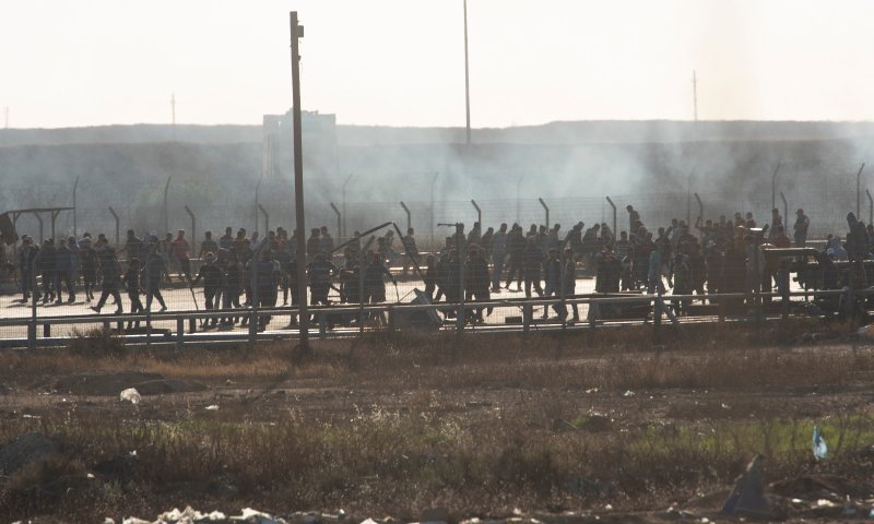 בתגובה לשיגור הרקטה: צה"ל תקף יעדי חמאס בעזה