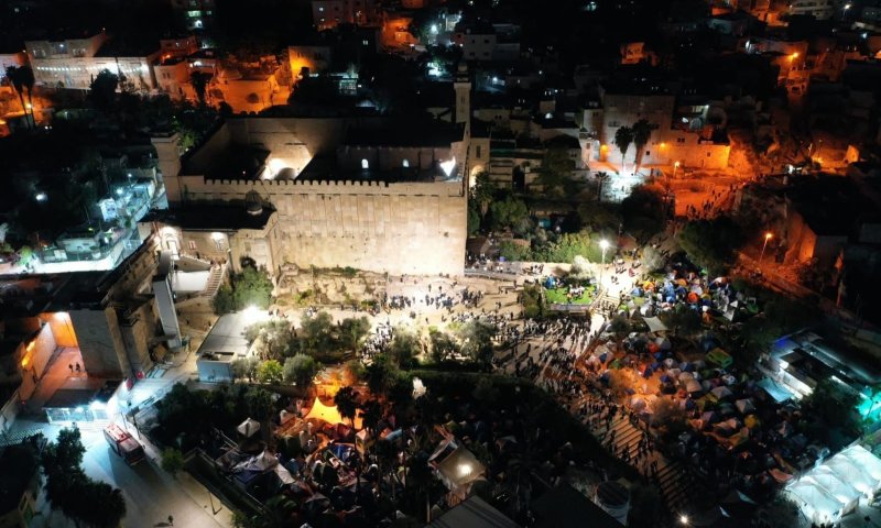 גלריה: עשרות האלפים בשבת חברון
