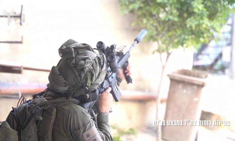 צה"ל תקף חוליית מחבלים בטמון, הפלסטינים דיווחו על 7 הרוגים