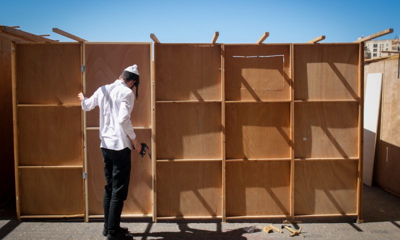 ירושלים: נוהל ייעודי חדש לסוכות במרחב הציבורי