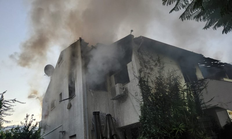 אסון בהרצליה: אדם נהרג כתוצאה משריפה בבית פרטי