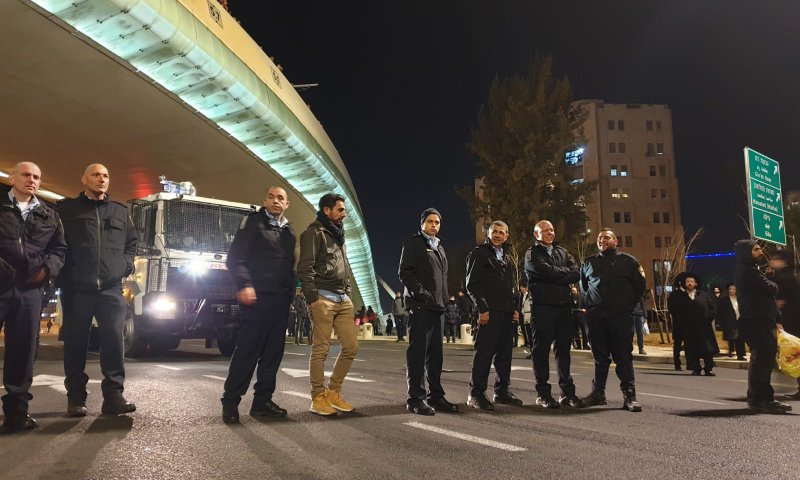 חשוד נעצר בתום מרדף בי-ם, חשש שתכנן פיגוע