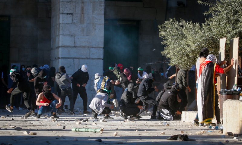 "הערבים שוב מוכיחים שהר הבית לא קדוש עבורם"