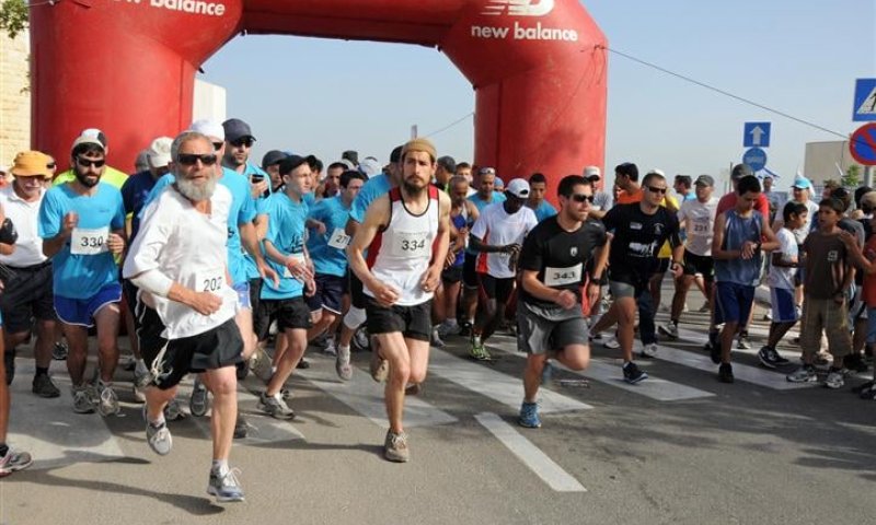 לראשונה במרוץ גוש עציון: 1,000 רצים ושופט עליון