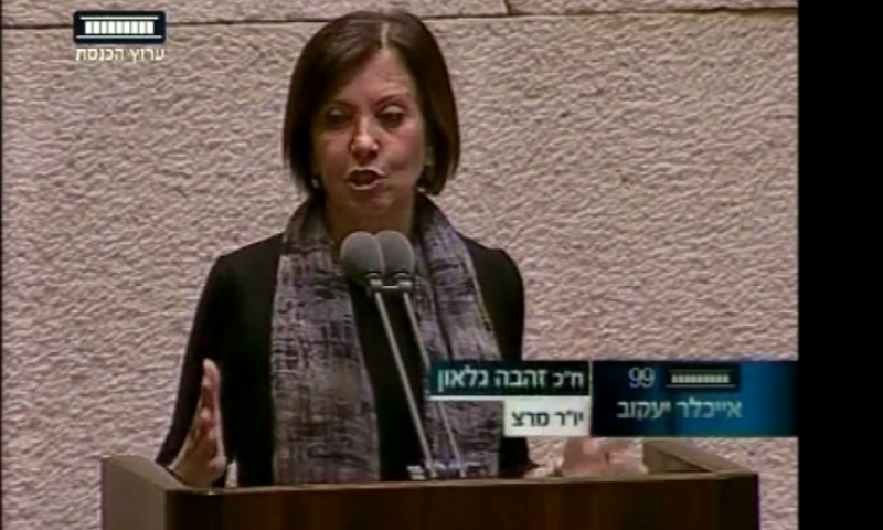 צפו בזהבה גלאון טועה בספירה