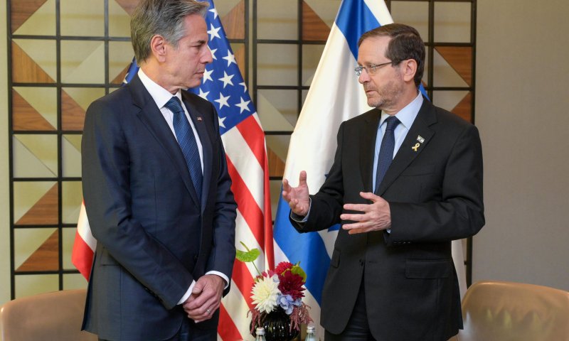 הרצוג לבלינקן: "ההתקפה על בית רה"מ לא תעבור על סדר היום"