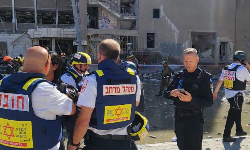 טראגי: אישה בת 51 לקתה בדום לב בזמן אזעקה ומתה