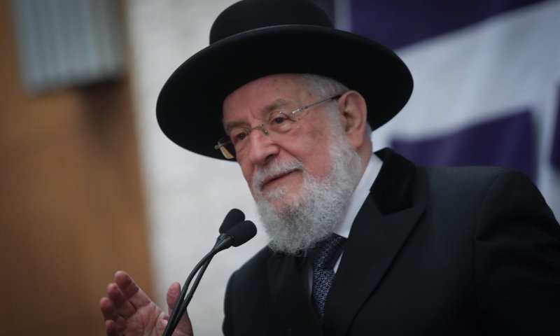 צפו ברב ישראל מאיר לאו: "ביחד נשמח בזמן חרותנו"