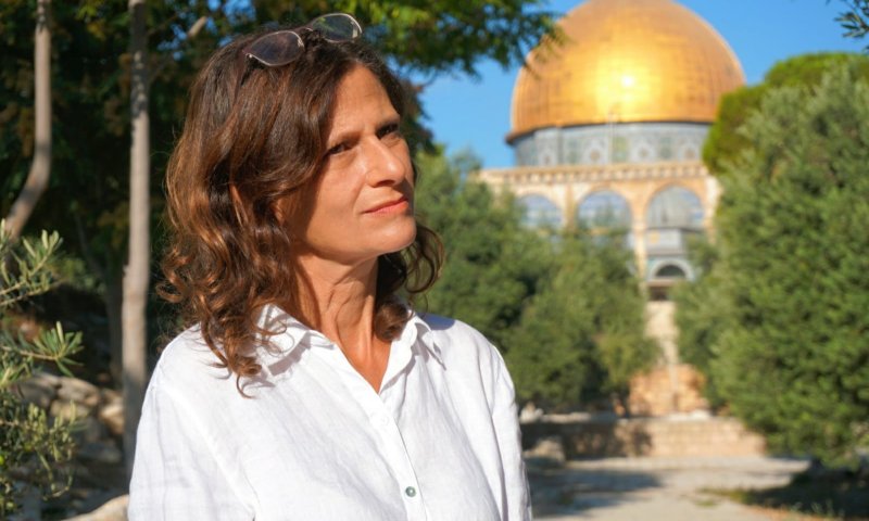 ח"כ מיכל וונש קוטלר מכחול לבן עלתה להר הבית