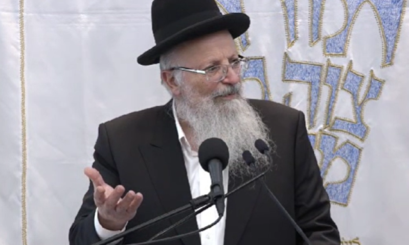 הרב שמואל אליהו זעק בשיעור: "מי התיר לכם? מי אתם?"