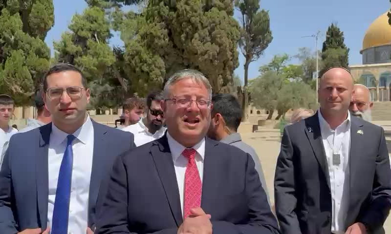 ירדן מגנה את בן גביר: "הפרה בוטה של המשפט הבינלאומי"