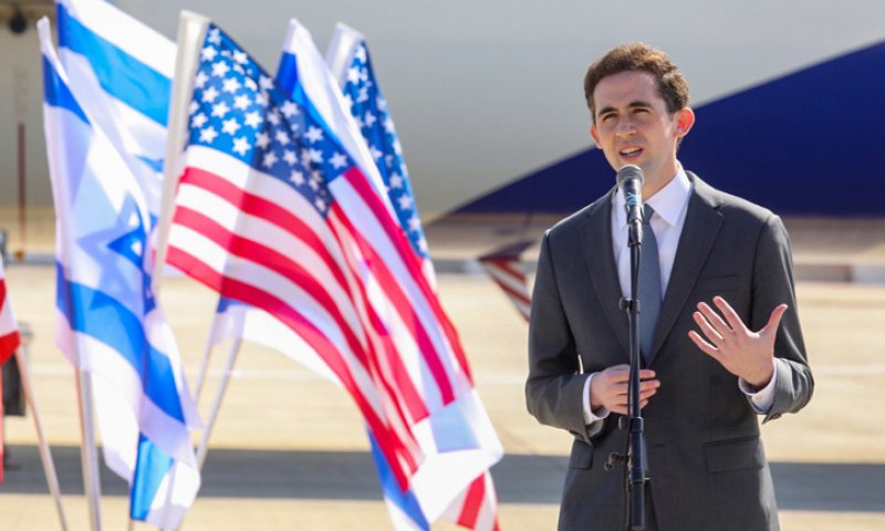 שליח נשיא ארה"ב: מרוצה שביידן תומך בהסכמי השלום