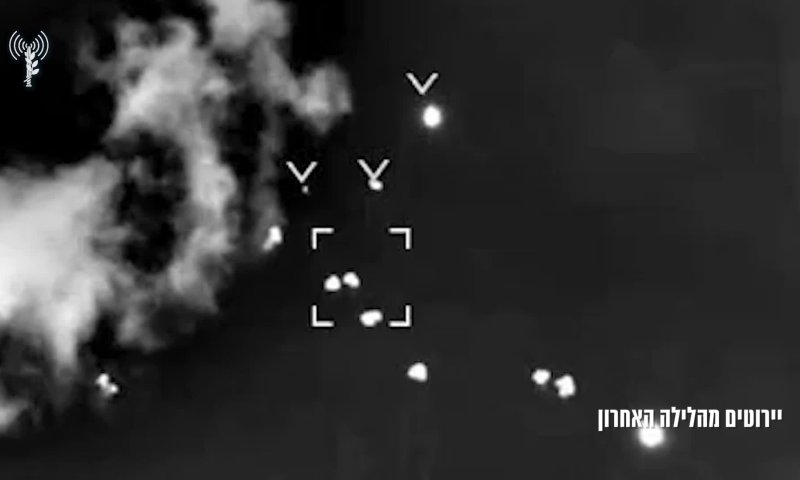 מרהיב: תיעוד חלק מעשרות היירוטים הלילה בצפון