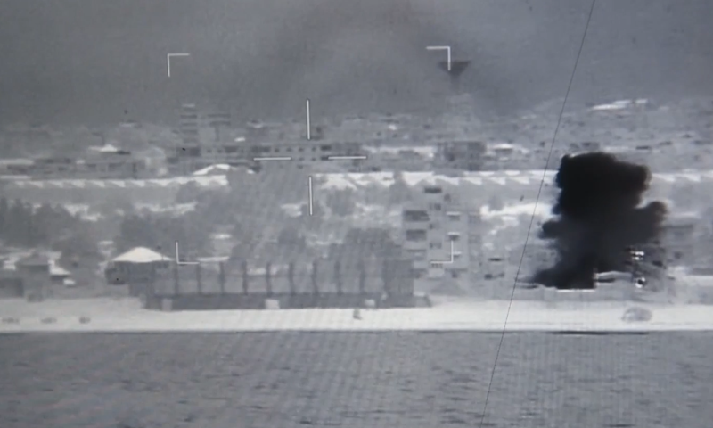 צפו: שייטת 13 פשטו מהים והשמידו תשתיות טרור