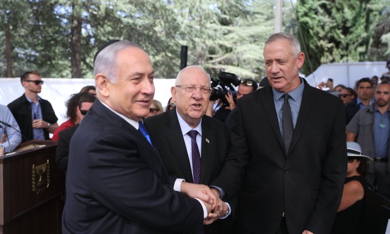 אין 61 ממליצים: המירוץ של גנץ ונתניהו לנשיא