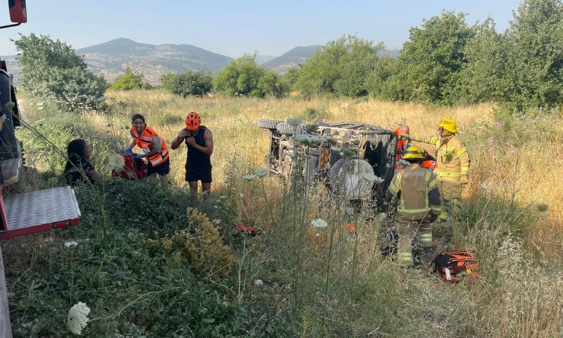 אסון בגליל: הרוגה ו-8 פצועים בג'יפ שהתהפך