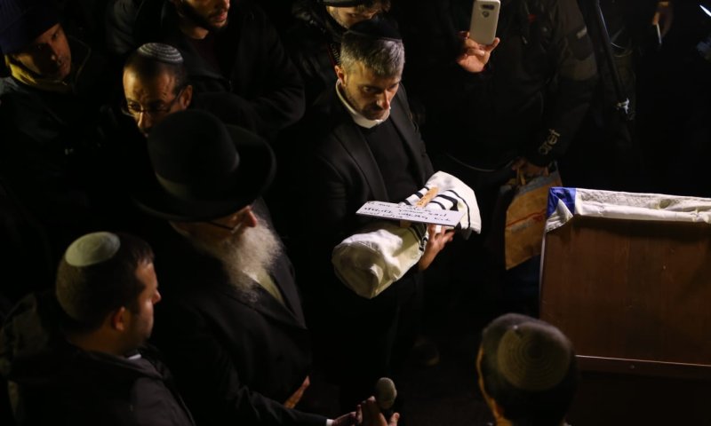 החשבון האלוקי בהלווית עמיעד ישראל איש- רן