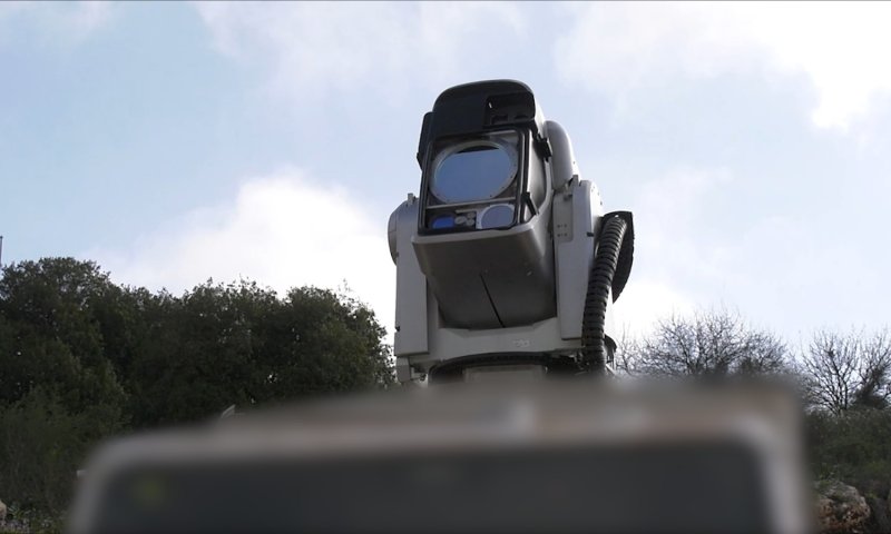 הותר לפרסום: מערכת הלייזר 'מגן אור' פעלה בגבול הצפון