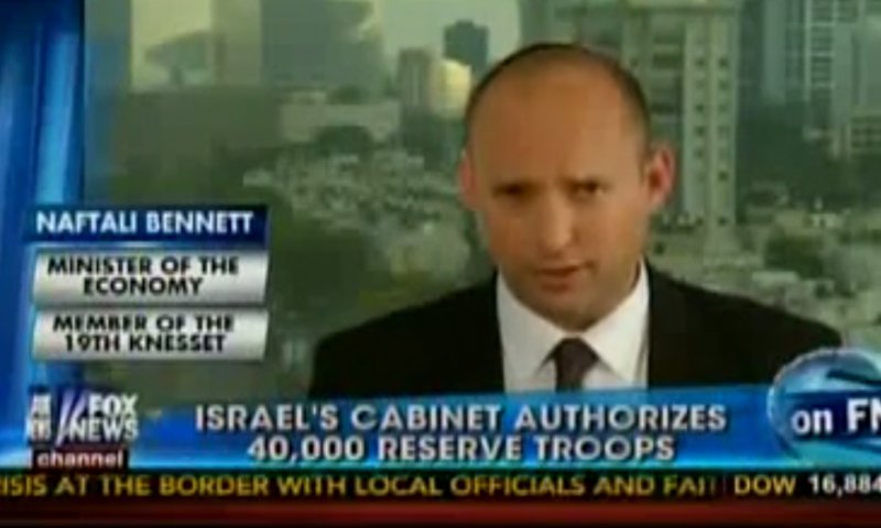 צפו: בנט מגן על ישראל בתקשורת העולמית