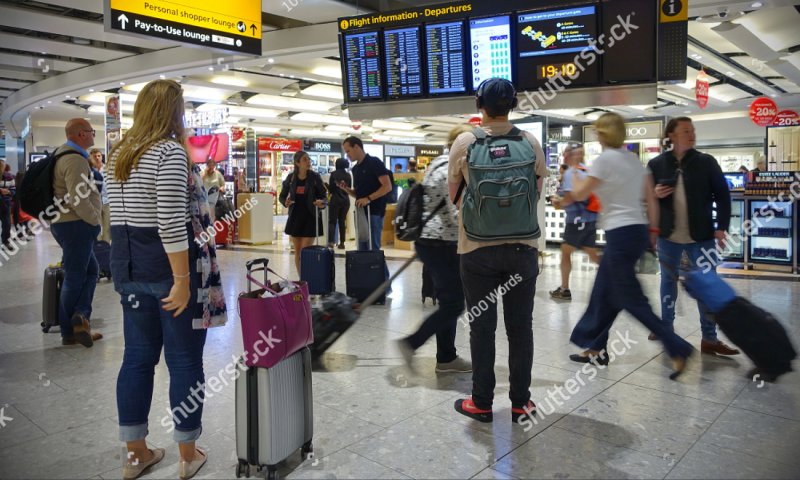 חשוד לאירוע חמור בלונדון: טרקלין בנמל התעופה הית'רו פונה