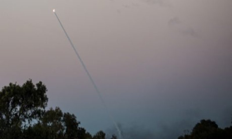 רקטה שוגרה מעזה לשטח ישראל; אין נפגעים