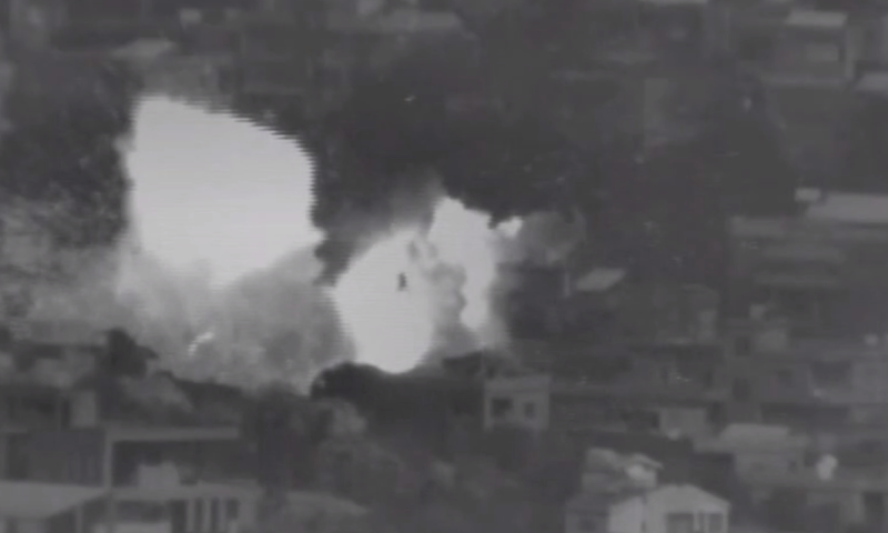 האש נמשכת: צה"ל תקף מבנים צבאיים של חיזבאללה